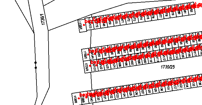 Miřetice u Klášterce nad Ohří 472, Klášterec nad Ohří na parcele st. 1730/83 v KÚ Miřetice u Klášterce nad Ohří, Katastrální mapa
