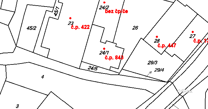 Suchdol nad Lužnicí 144, Katastrální mapa