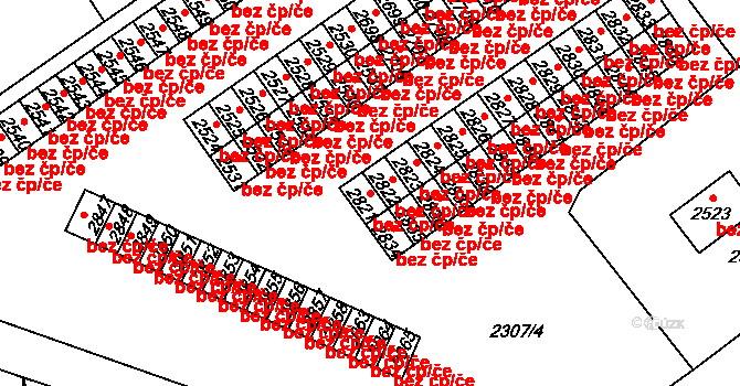 Dvůr Králové nad Labem 38981017 na parcele st. 2821 v KÚ Dvůr Králové nad Labem, Katastrální mapa