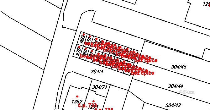 Kardašova Řečice 41013018 na parcele st. 983 v KÚ Kardašova Řečice, Katastrální mapa