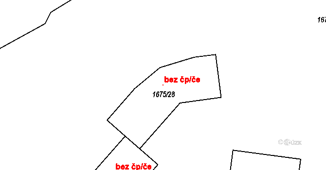 Bohumín 106985019 na parcele st. 1675/28 v KÚ Skřečoň, Katastrální mapa