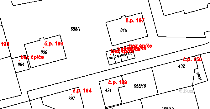 Olšany 2, Brandýsek, Katastrální mapa