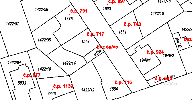 Beroun 120913020 na parcele st. 8164 v KÚ Beroun, Katastrální mapa