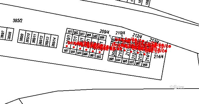Rychnov nad Kněžnou 38473020 na parcele st. 221/1 v KÚ Lipovka u Rychnova nad Kněžnou, Katastrální mapa
