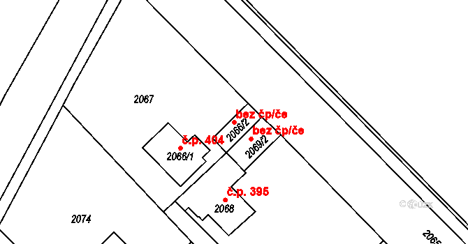 Zábřeh 39048021 na parcele st. 2066/2 v KÚ Zábřeh na Moravě, Katastrální mapa