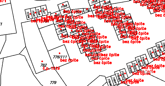Jemnice 48945021 na parcele st. 776/69 v KÚ Jemnice, Katastrální mapa