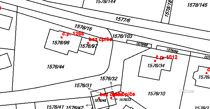 Objekt 95647023, Katastrální mapa