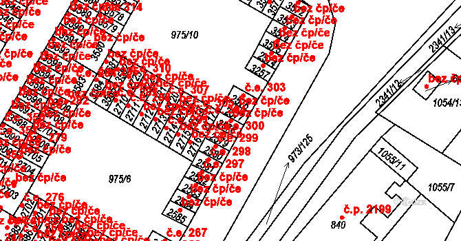Havlíčkův Brod 44523025 na parcele st. 2578 v KÚ Havlíčkův Brod, Katastrální mapa