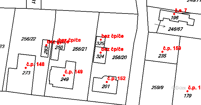 Stádlec 78816025 na parcele st. 324 v KÚ Stádlec, Katastrální mapa