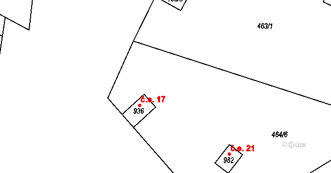 Senohraby 74, Katastrální mapa