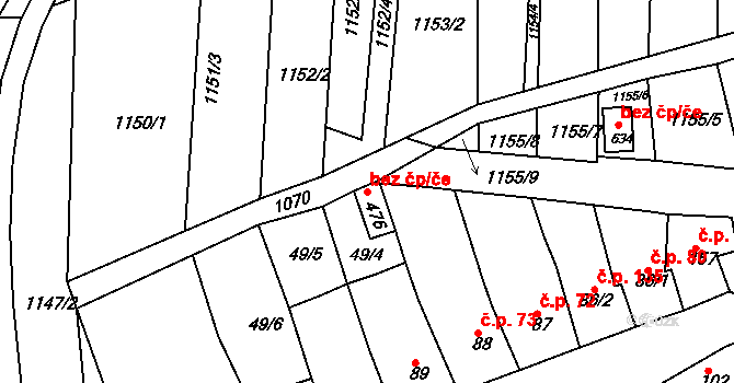Nezamyslice 47647027 na parcele st. 476 v KÚ Nezamyslice nad Hanou, Katastrální mapa