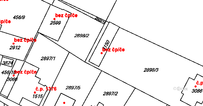 Lysá nad Labem 50383027 na parcele st. 3150 v KÚ Lysá nad Labem, Katastrální mapa