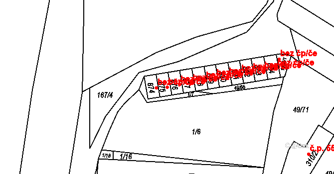 Kralupy nad Vltavou 45370028 na parcele st. 875 v KÚ Lobeček, Katastrální mapa