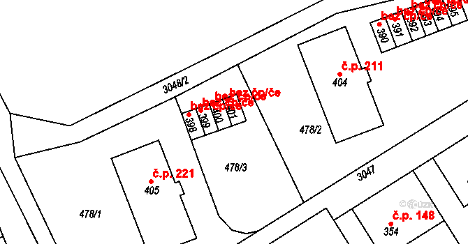 Sopotnice 45497028 na parcele st. 401 v KÚ Sopotnice, Katastrální mapa