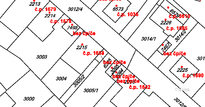 Havlíčkův Brod 44522029 na parcele st. 6225 v KÚ Havlíčkův Brod, Katastrální mapa