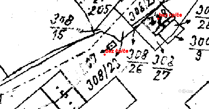 Budkov 40155030 na parcele st. 207 v KÚ Budkov, Katastrální mapa