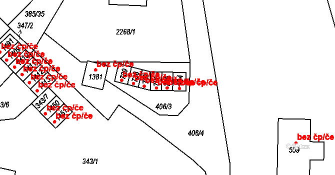 Nová Bystřice 168, Katastrální mapa