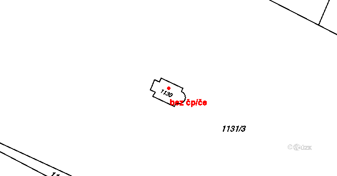 Holice 40392031 na parcele st. 1130 v KÚ Holice v Čechách, Katastrální mapa