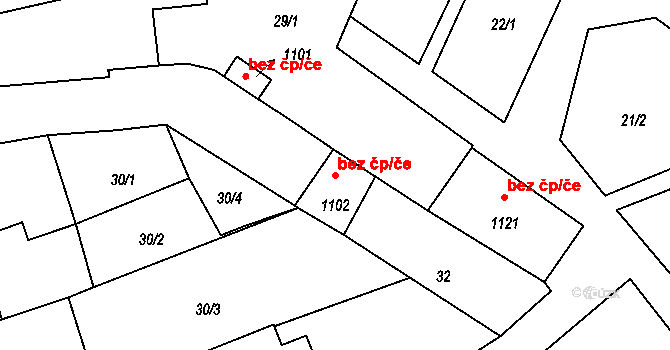 Kardašova Řečice 47576031 na parcele st. 1102 v KÚ Kardašova Řečice, Katastrální mapa