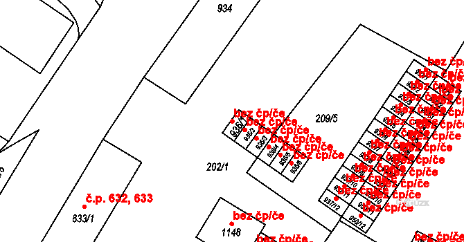 Heřmanův Městec 43664032 na parcele st. 936/1 v KÚ Heřmanův Městec, Katastrální mapa