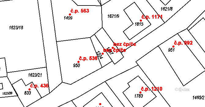 Lomnice nad Popelkou 38859033 na parcele st. 1324 v KÚ Lomnice nad Popelkou, Katastrální mapa