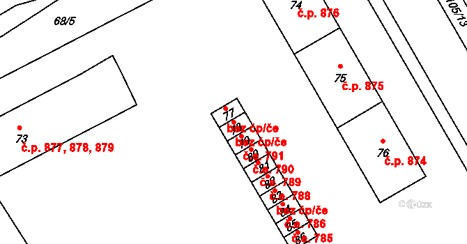 Kopřivnice 41314034 na parcele st. 78 v KÚ Kopřivnice, Katastrální mapa