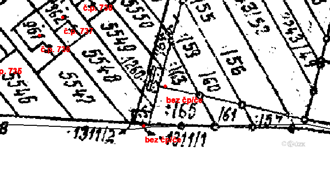 Kobylí 41438035 na parcele st. 1260 v KÚ Kobylí na Moravě, Katastrální mapa