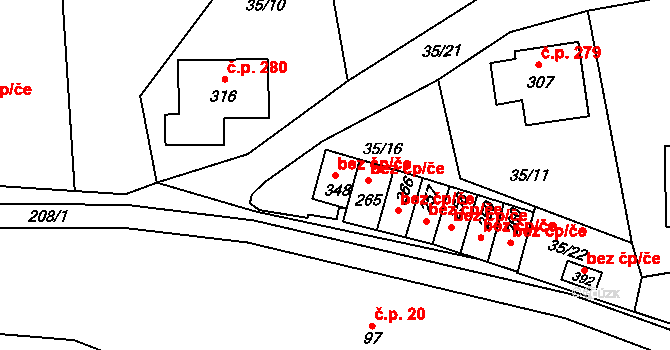 Janské Lázně 44922035 na parcele st. 348 v KÚ Janské Lázně, Katastrální mapa
