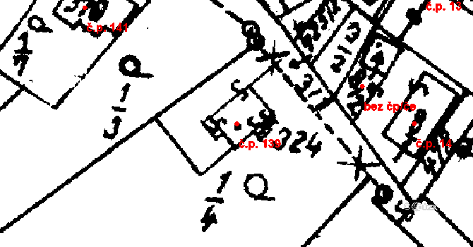 Velichovky 139 na parcele st. 324 v KÚ Velichovky, Katastrální mapa