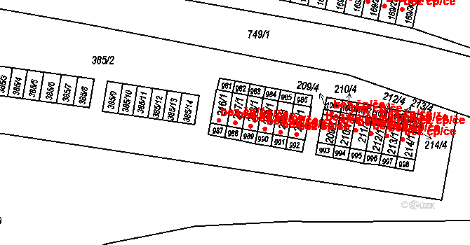 Rychnov nad Kněžnou 38473038 na parcele st. 217/1 v KÚ Lipovka u Rychnova nad Kněžnou, Katastrální mapa
