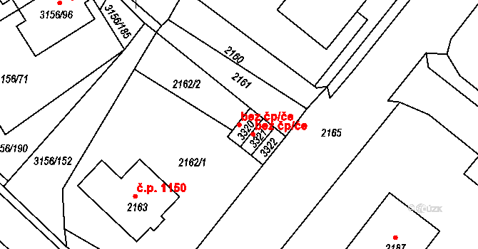 Duchcov 39128041 na parcele st. 3320 v KÚ Duchcov, Katastrální mapa