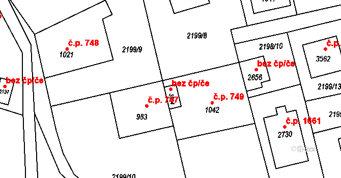 Rožnov pod Radhoštěm 48122041 na parcele st. 3834 v KÚ Rožnov pod Radhoštěm, Katastrální mapa