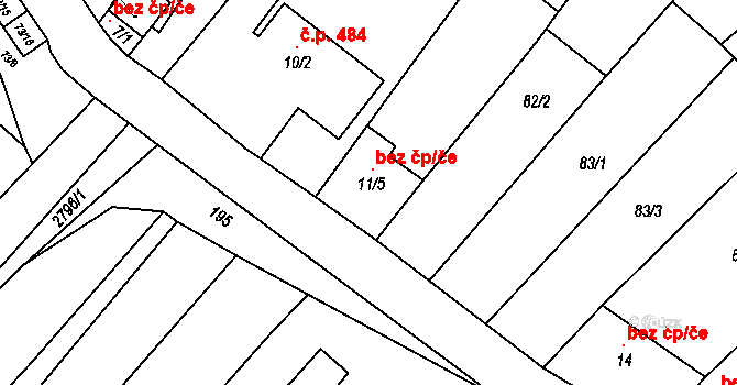 Krumvíř 98149041 na parcele st. 11/5 v KÚ Krumvíř, Katastrální mapa