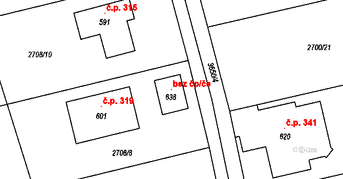 Objekt 147014042, Katastrální mapa