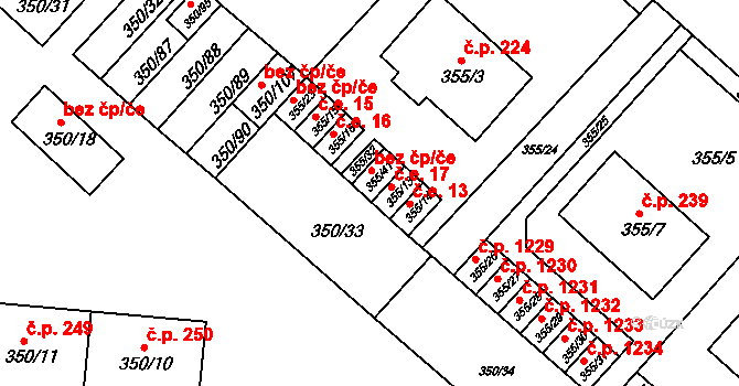 Dobšice 49183044 na parcele st. 355/41 v KÚ Dobšice u Znojma, Katastrální mapa