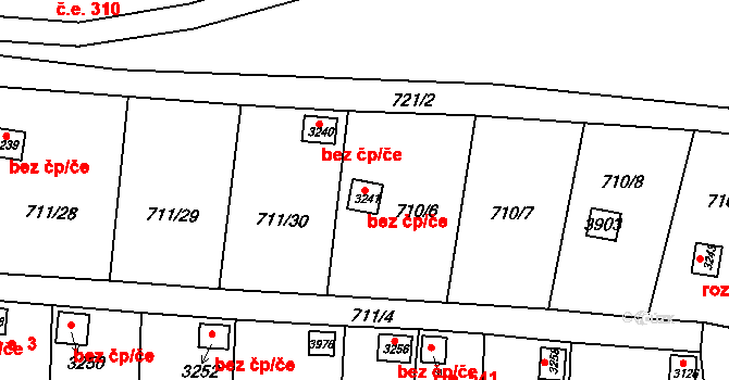 Vrchlabí 41585046 na parcele st. 3241 v KÚ Vrchlabí, Katastrální mapa