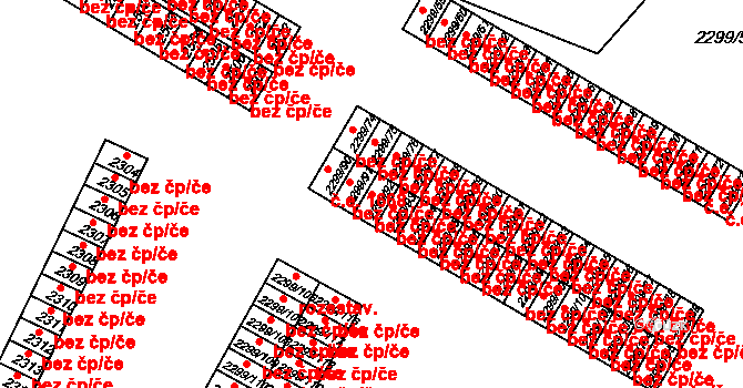Česká Lípa 50414046 na parcele st. 2299/92 v KÚ Česká Lípa, Katastrální mapa