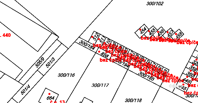 Třemošnice 50451049 na parcele st. 858 v KÚ Třemošnice nad Doubravou, Katastrální mapa