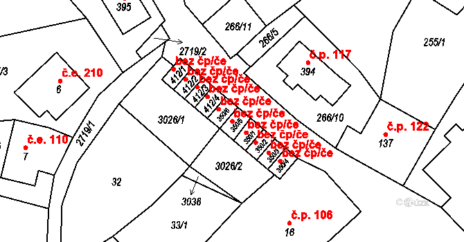 Hora Svaté Kateřiny 78872049 na parcele st. 350/5 v KÚ Hora Svaté Kateřiny, Katastrální mapa