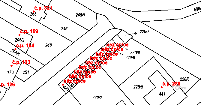 Klenovice na Hané 41163052 na parcele st. 410 v KÚ Klenovice na Hané, Katastrální mapa