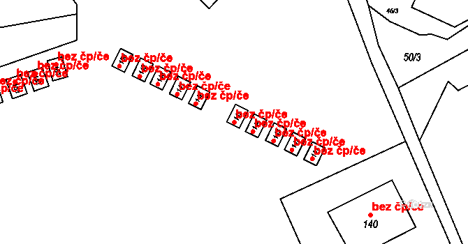 Červená Voda 41449053 na parcele st. 145 v KÚ Horní Orlice, Katastrální mapa