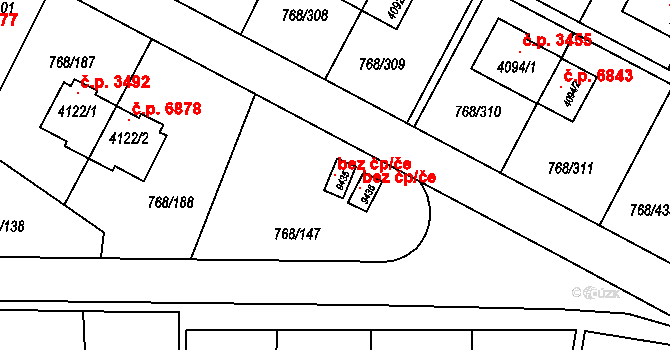 Objekt 146049055, Katastrální mapa