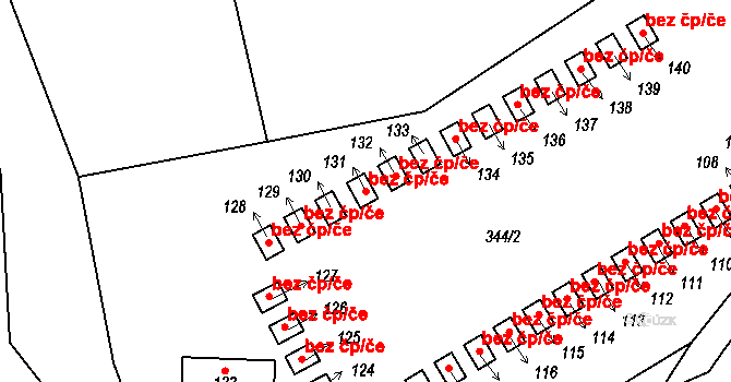 Velká Kraš 38538059 na parcele st. 131 v KÚ Malá Kraš, Katastrální mapa
