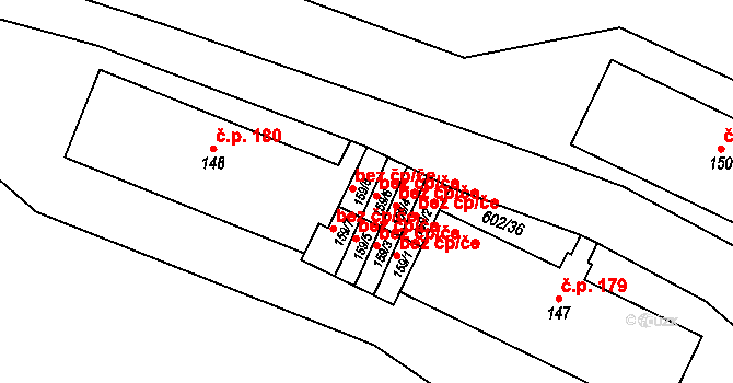 Český Jiřetín 43670059 na parcele st. 159/8 v KÚ Fláje, Katastrální mapa