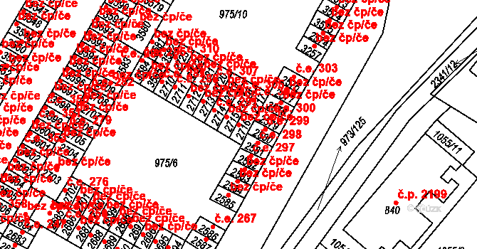 Havlíčkův Brod 38679060 na parcele st. 2716 v KÚ Havlíčkův Brod, Katastrální mapa