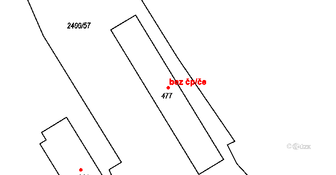 Tišnov 46055061 na parcele st. 477 v KÚ Tišnov, Katastrální mapa