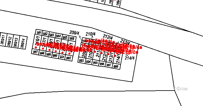 Rychnov nad Kněžnou 38473062 na parcele st. 212/1 v KÚ Lipovka u Rychnova nad Kněžnou, Katastrální mapa