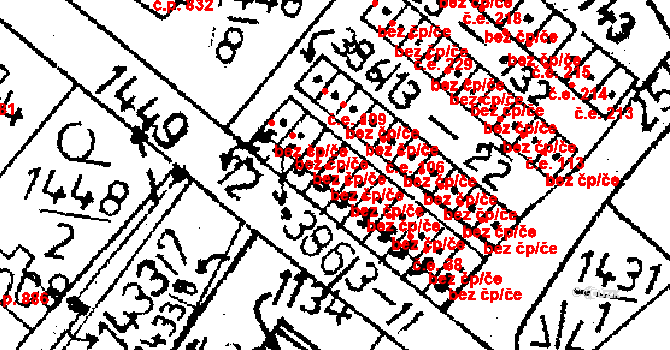 Kamenický Šenov 45902062 na parcele st. 386/5 v KÚ Kamenický Šenov, Katastrální mapa