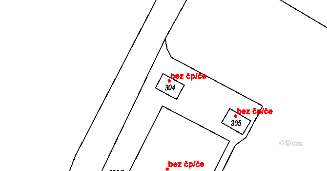 Předměřice nad Jizerou 45337063 na parcele st. 304 v KÚ Předměřice nad Jizerou, Katastrální mapa