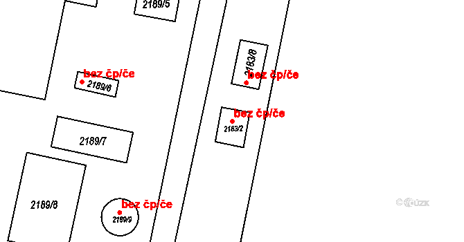 Velké Opatovice 44084064 na parcele st. 2183/2 v KÚ Velké Opatovice, Katastrální mapa